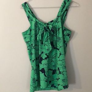 Banana republic floral print blouse